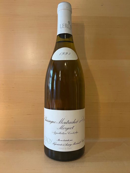 1995 Domaine Leroy, Morgeot - Chassagne-Montrachet 1er Cru - 1 Flaska (0,75 l)