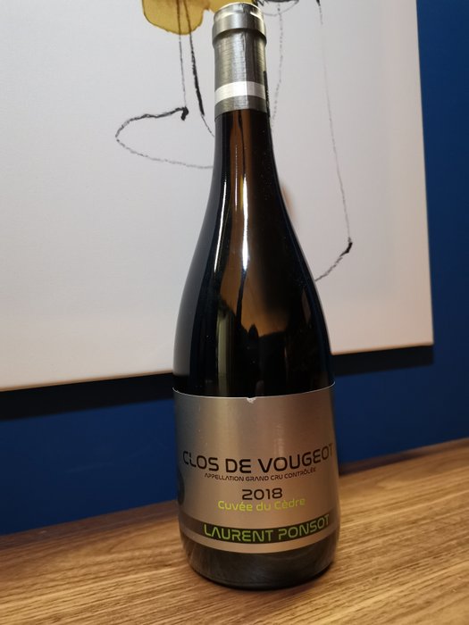 2018 Laurent Ponsot "Cuvée du Cèdre" - Clos de Vougeot Grand Cru - 1 Botella (0,75 L)
