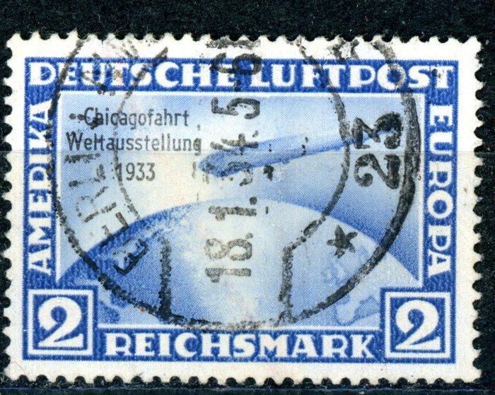 Deutsches Reich  - Chicagofahrt Nr. 497 gestempelt