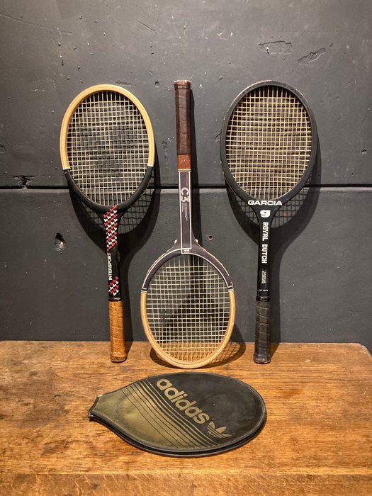 Vintage - Tennis racket, Década de 1970 - García - Intersport 