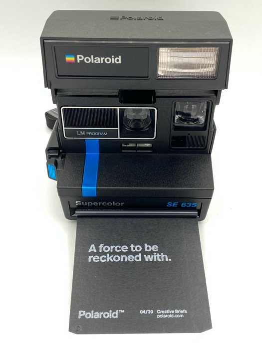 Polaroid Supercolor SE 635 (Blue) Instant camera