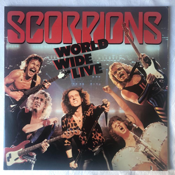 Scorpions ***first pressing - World Wide Live - 2 x LP 專輯（雙專輯） - 1985