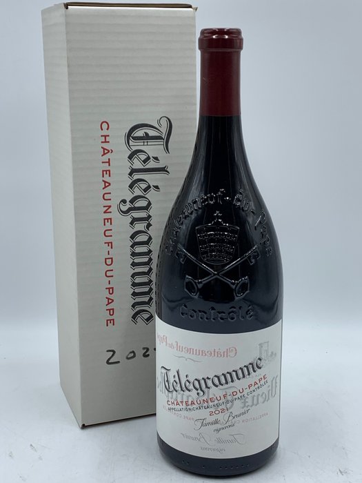 2021 Brunier, Domaine du vieux Télégraphe, "Télégramme" Châteauneuf-Du-Pape - Rhône - 1 Magnum (1.5L)