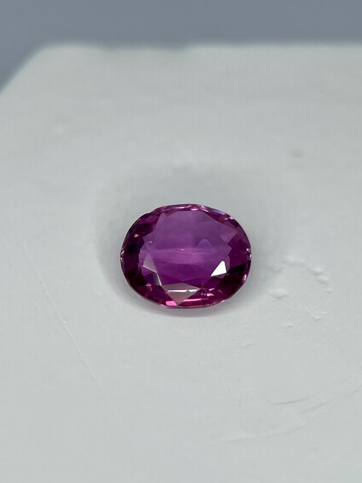 1 pcs 紫色, 红色 红宝石 - 0.73 ct