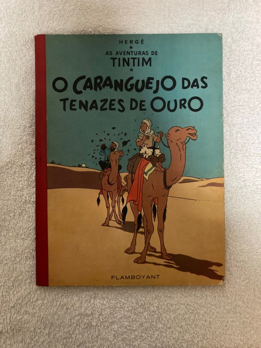 Tintin 9 - O Caranguejo Das Tenazes de Ouro - 1 Album - Erstausgabe - 1964