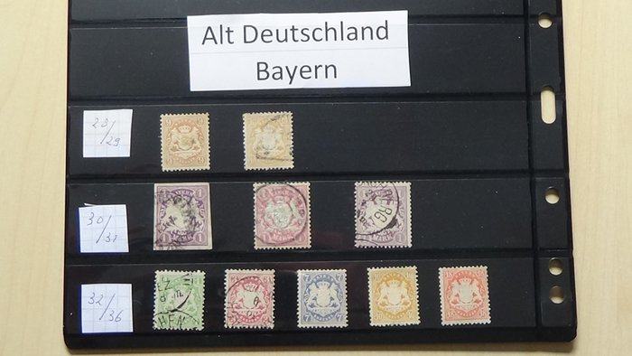 Bavaria  - Colecție mare de Bayern