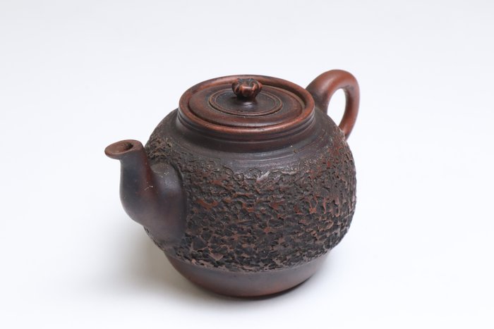 Dzbanek do herbaty - Czajnik Bizen Ware na ceremonię herbaty Sencha