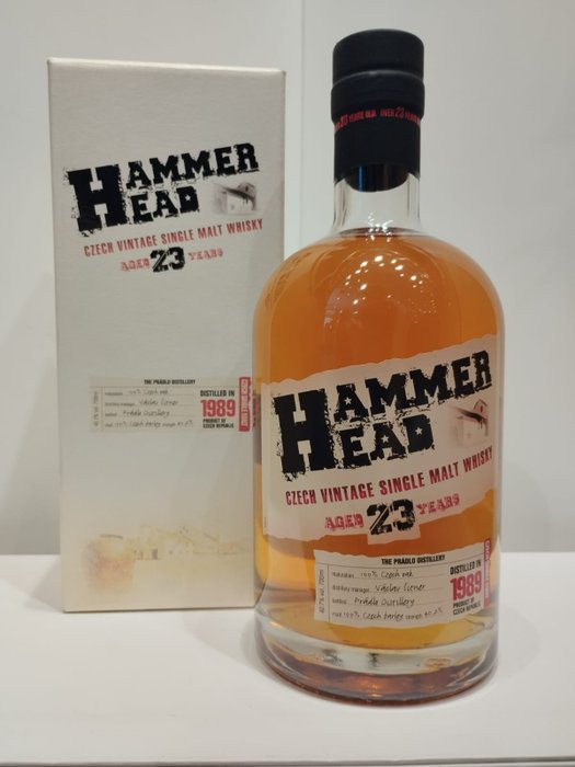 Hammer Head 1989 23 years old  - 70 cl