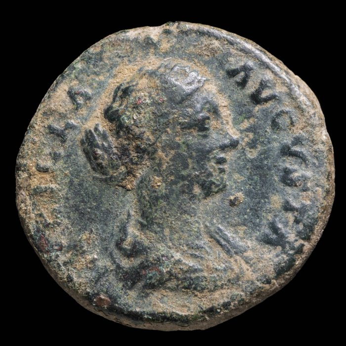Imperio romano. Lucilla (Augusta, AD 164-182/3). As Rome - IVNO REGINA SC  (Sin Precio de Reserva)