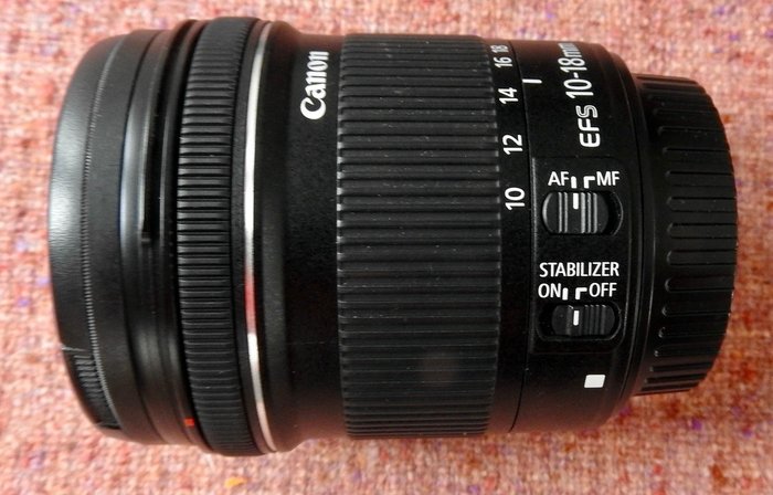 Canon EF-S 10-18 mm IS STM Zoomobjektiv