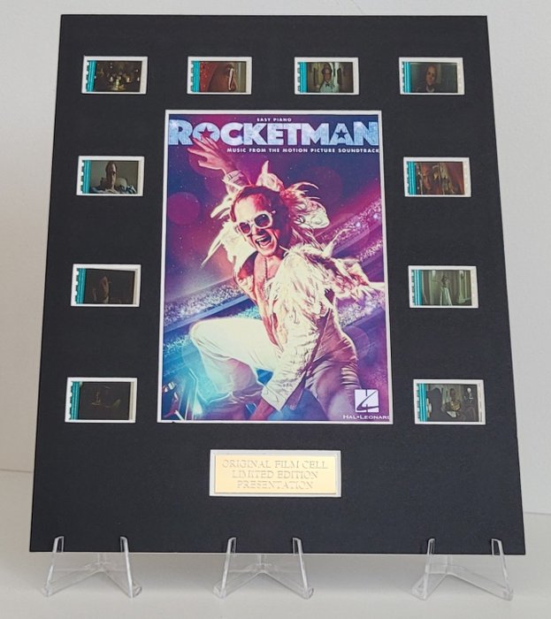 Elton John - Rocketman - Framed Film Cell Display with COA