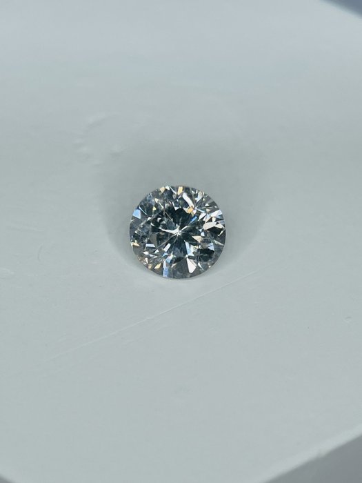 1 pcs Diamant - 0.39 ct - Brilliant - G - I2
