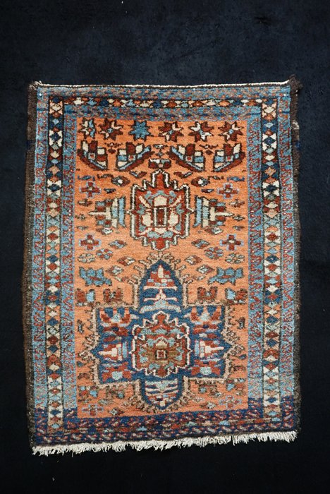Persian heriz antique - Carpetă - 75 cm - 60 cm