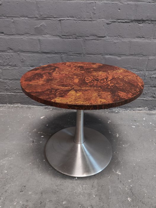 Side table - Aluminium, Wood
