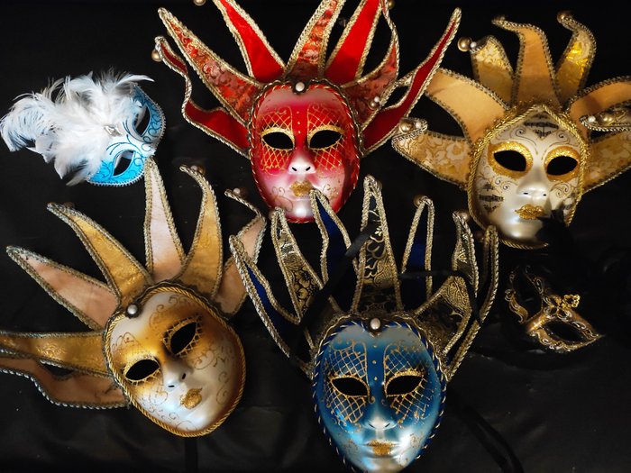 Carnavalsmasker (6) - Artisans - Italië - 1990-2000 