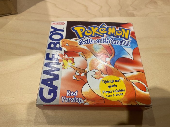 Nintendo - Gameboy Classic - Pokémon Red version - Gra wideo (1) - W oryginalnym pudełku