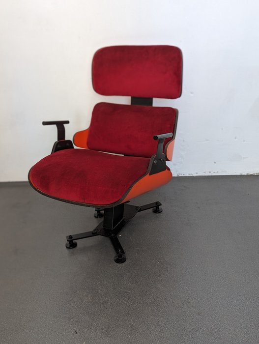 Πολυθρόνα - Πολυθρόνα σαλονιού στυλ Eames - Ξύλο