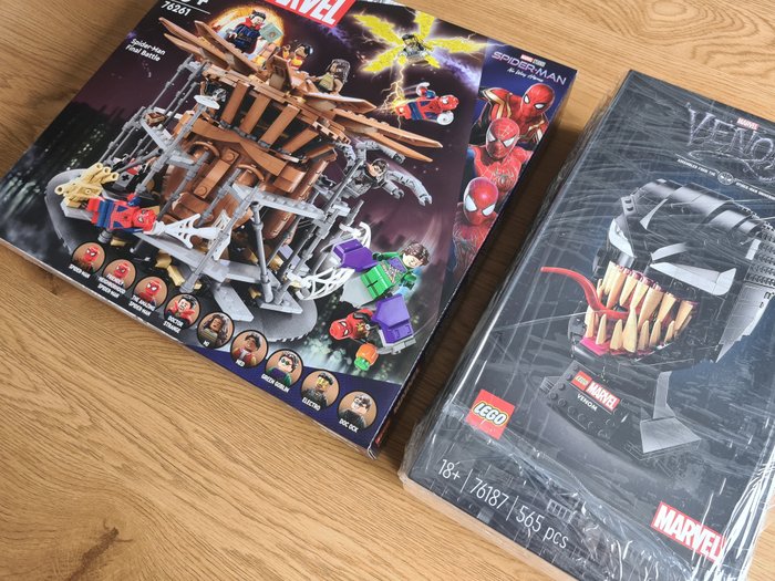 Lego - Marvel - Spider-Man Final Battle - 76261 and Venom - 76187 - 2020 et après