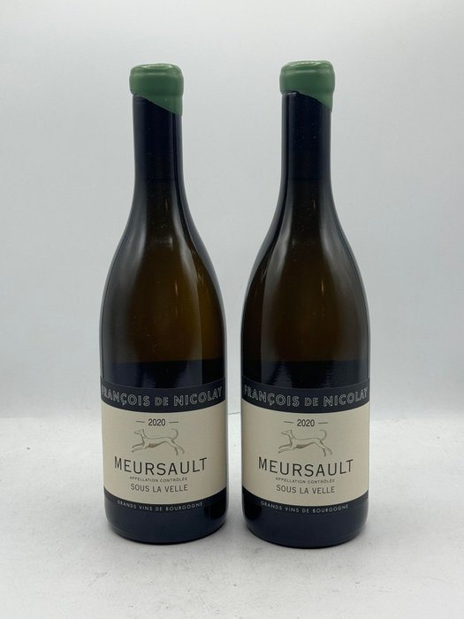 2020 François de Nicolay, Meursault "Sous la Velle" - 梅索酒村 - 2 瓶 (0.75L)