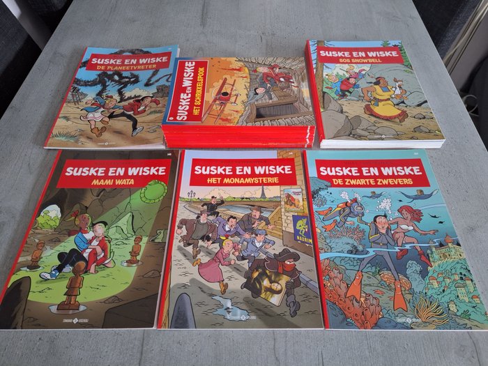 Suske en Wiske - 24 Album - Πρώτη έκδοση - 2014/2021