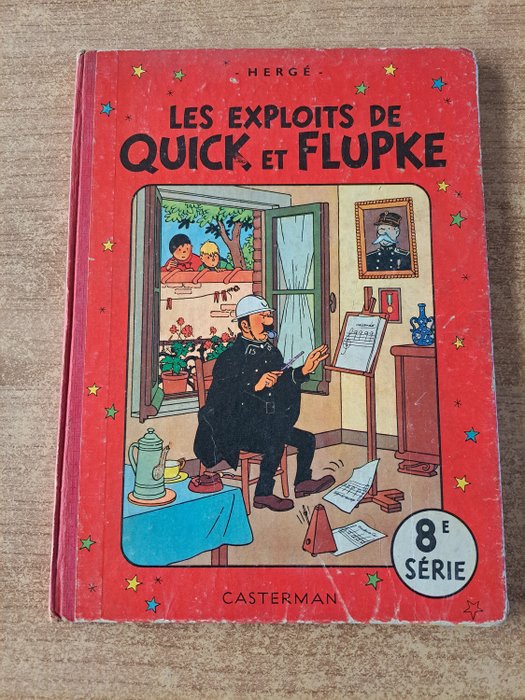 Quick et Flupke T8 - Les exploits de Quick et Flupke (B22bis) - C - 1 Album - 第一版 - 1958