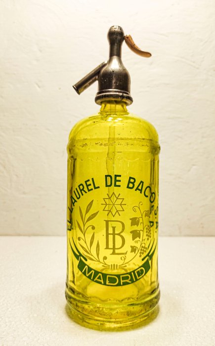 LAUREL DE BACO - Relieve Vintage y Grifo de Plomo - 1 LITRO - 虹吸瓶