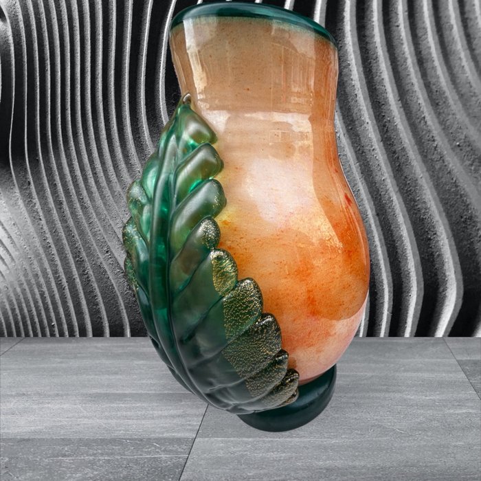 Blumentopf - (H. 31 cm) - Glas