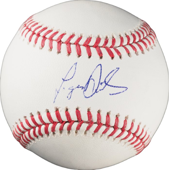 Oakland Athletics - MLB - Logan Davidson - Beisebol assinado 