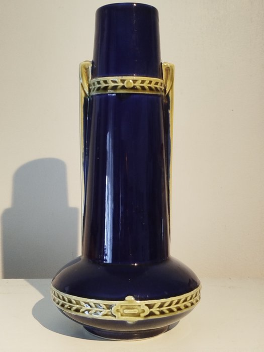 Gustave De Bruyn - Fives Lille - France - Enkeltblomst vase  - Keramikk