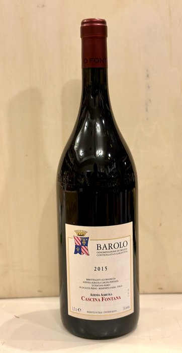 2015 Cascina Fontana Barolo - 皮埃蒙特 DOCG - 1 馬格南瓶(1.5公升)