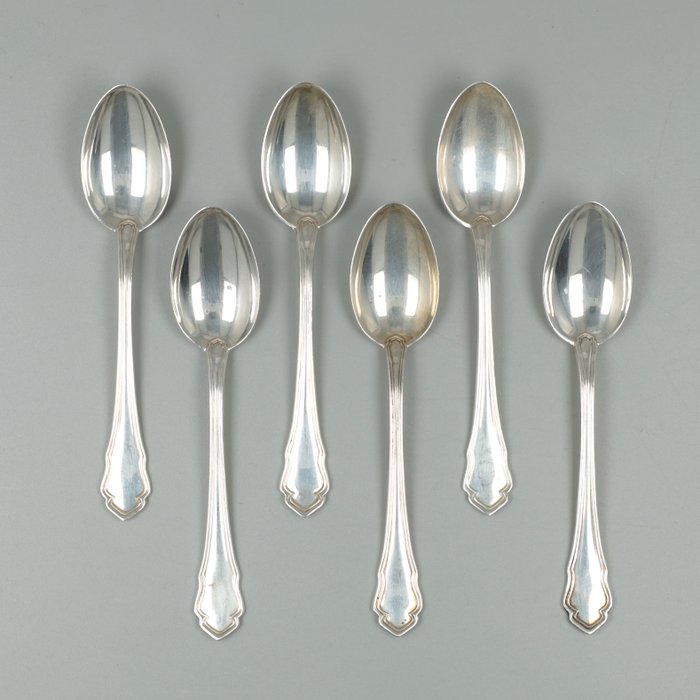 Emme & Emme Argenti (1985-1995) NO RESERVE. - Coffee spoon (6) - .925 silver