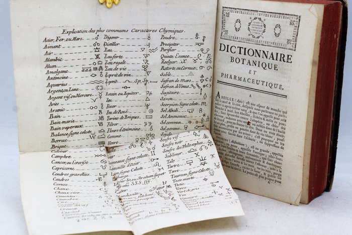 Nicolas Alexandre - Dictionnaire botanique et pharmaceutique - 1768