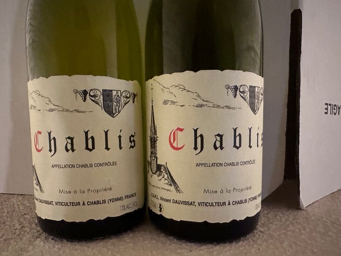 2013 Vincent Dauvissat - Chablis - 2 Bottles (0.75L)