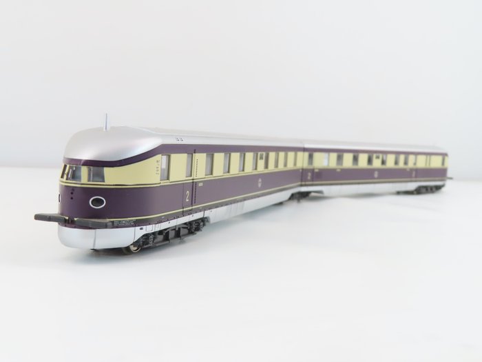 Kato H0 - 30701-1 - Μονάδα τρένου (1) - SVt877 «Fliegender Hamburger» - DRG