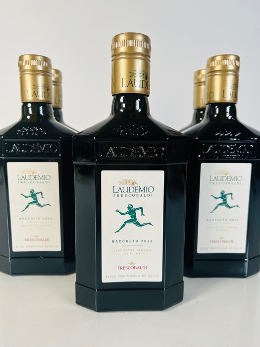 "Laudemio" Frescobaldi - 特級初榨橄欖油 - 6 - 500毫升瓶子