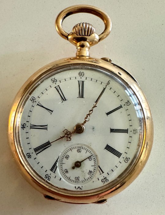 pocket watch - Spiral Breguet - 1850-1900