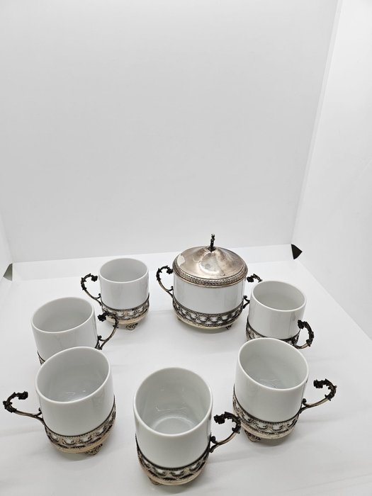 Kaffeservise - .800 sølv
