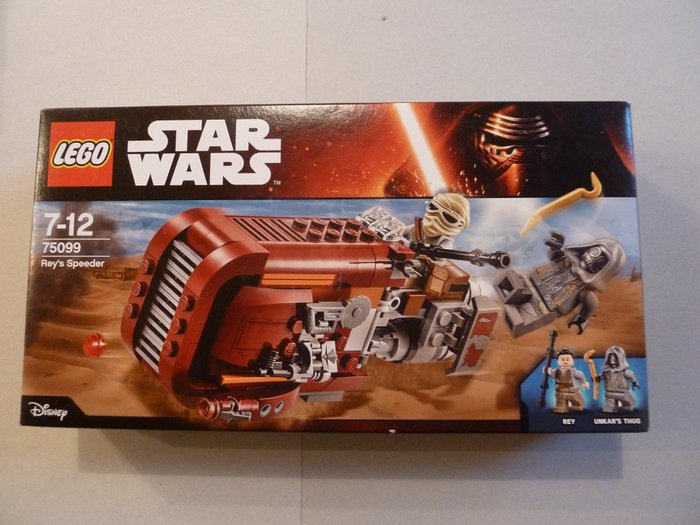 Lego - Star Wars - 75099;75228 - Rey;s Speeder et Escape pod vs Dewback
