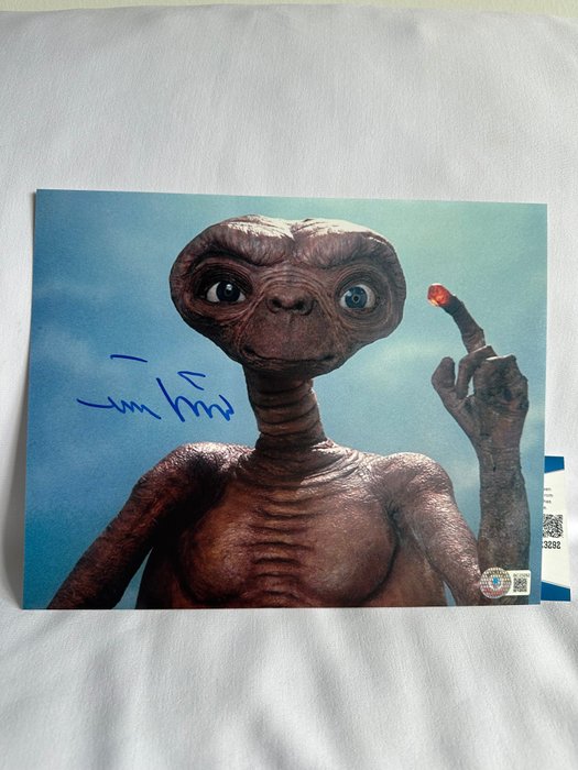 E.T. - Matthew De Meritt - Autograph Signed Beckett COA