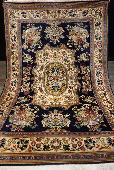 伊朗庫姆 絲綢 - 小地毯 - 162 cm - 110 cm