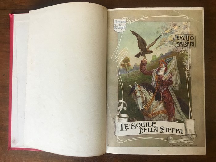 Emilio Salgari - Le aquile della steppa - 1907