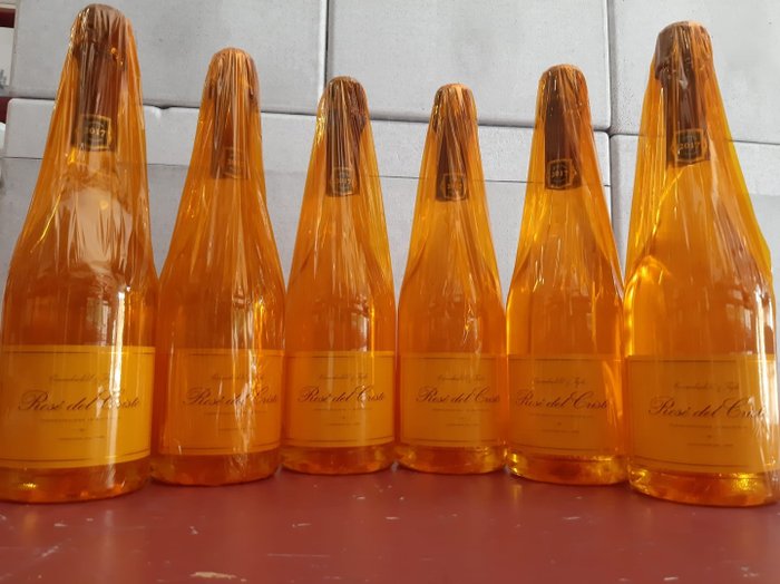 Cavicchioli U. & Figli - Rosè del Cristo Vino Spumante Brut Metodo Classico Brut - Emilia-Romagna - 6 Bottles (0.75L)