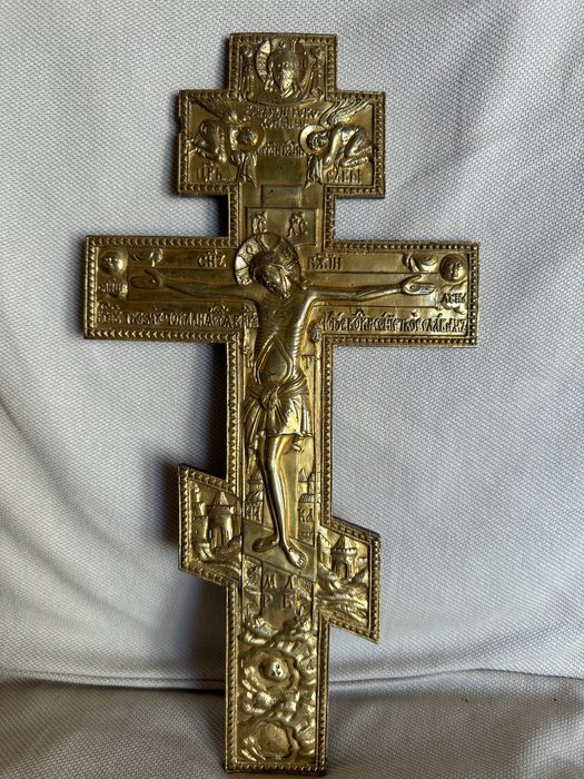 十字架 - 铜鎏金 - 1800-1850