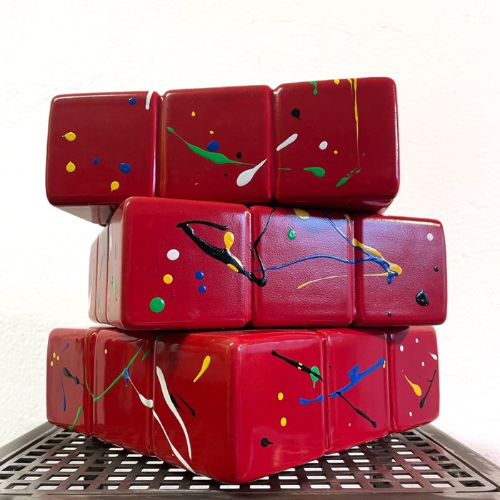 Francesca Adamo - The Cube Universe Red)