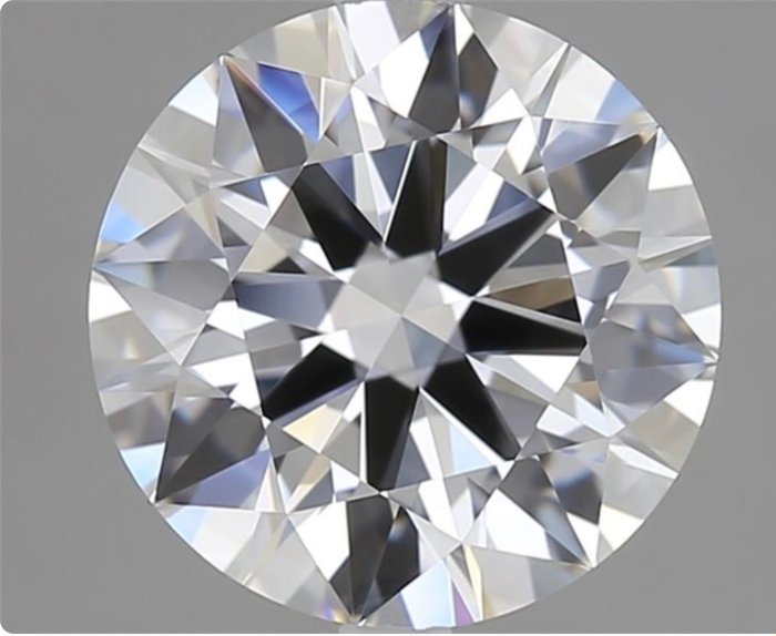 1 pcs Diamante - 2.00 ct - Redondo - D (incolor) - IF (perfeito)