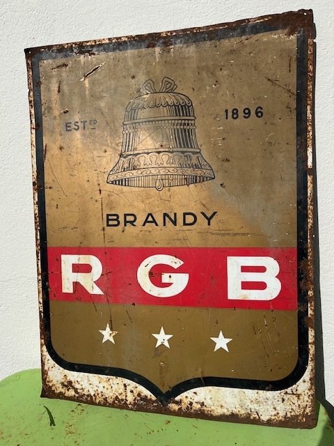 RGB Brandy - Schild - Metall