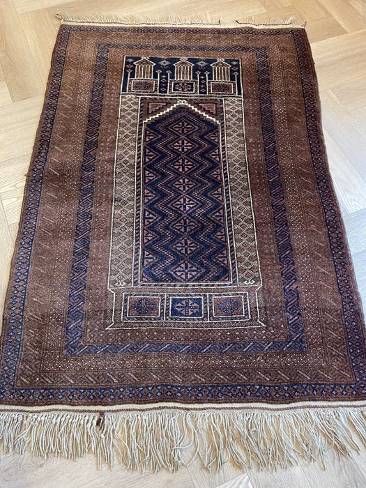Afghan - Carpetă - 142 cm - 92 cm