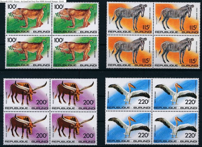Mundo  - Mundo - Lote de nuevos sellos y hojas de recuerdo en calidad TB