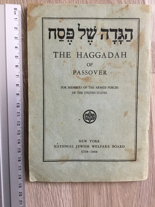 David and Tamar De Sola Pool - The Haggadah of Passover - 5704-1944