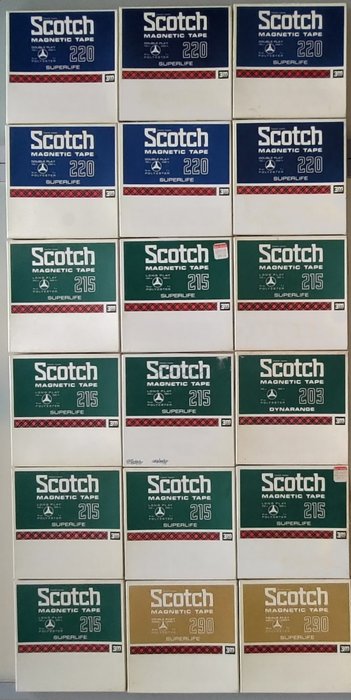 Scotch - Multiple models - 18-cm-Spulen mit Band